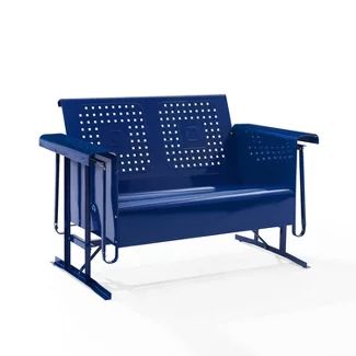 Outdoor Sofas & Loveseats : Target Retro Patio Furniture, Outdoor Glider, Metal Patio Furniture, Metal Sofa, Patio Loveseat, Porch Furniture, Outdoor Loveseat, American Signature Furniture, Balcony Furniture