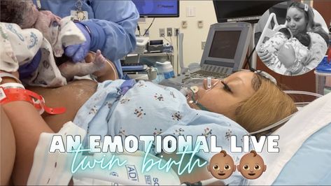 THE LIVE BIRTH OF OUR SECOND SET OF TWINS | *Real, Raw & Emotional* Doctor Turns Breech Baby in Womb Twins In The Womb, Twin Registry, Epidural Birth, Breech Birth, Breech Baby, How To Conceive Twins, Baby In Womb, Twins Instagram, Breech Babies