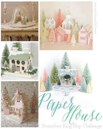 Paper House Template, Putz House, Diy Christmas Village, House Template, Christmas Village Houses, Glitter Houses, Capture The Moment, Paper House, Cardboard House