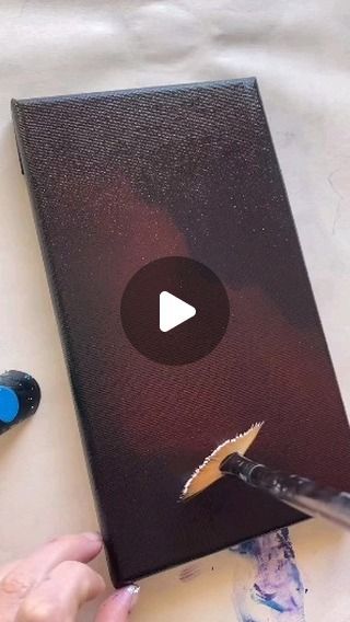 Painting Modern Abstract, Black Canvas Body Paintings, Minimal Painting Ideas On Canvas, Painting Videos Aesthetic, Acrylic Painting On Canvas Ideas, Hard Painting Ideas, Acrylic Painting Hacks, Painting On Canvas Tutorial, Unique Painting Ideas On Canvas