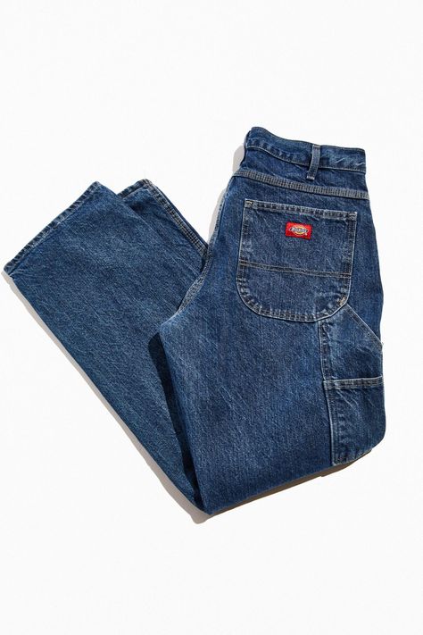 Dickies Relaxed Fit Carpenter Jean | Urban Outfitters Australia Dickies Relaxed Fit Carpenter Pants, Dickies Carpenter Pants Outfit, Carpenter Pants Outfit, Hot Summer Outfits, Dickies Jeans, Garage Clothing, Pants Outfit Men, Men Street Fashion, Dickies Pants