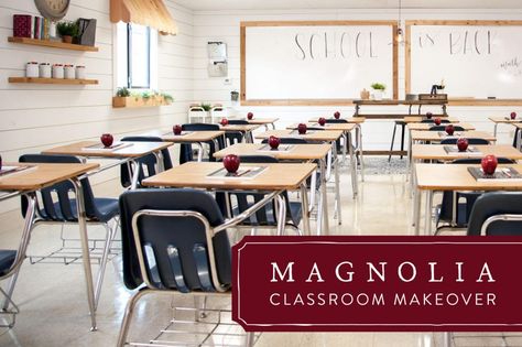 image04 Flexible Seating Classroom, Magnolia Network, Classroom Decor Middle, Farmhouse Classroom, Classroom Decor High School, Diy Classroom Decorations, Classroom Makeover, Classroom Decor Themes, 4th Grade Classroom