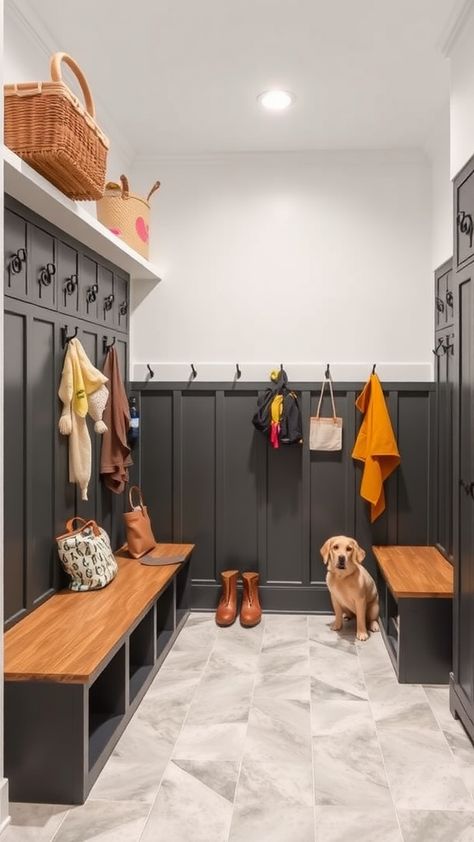 "Stylish & Functional: 17 Mudroom Lockers for Your Mud Room Entry"