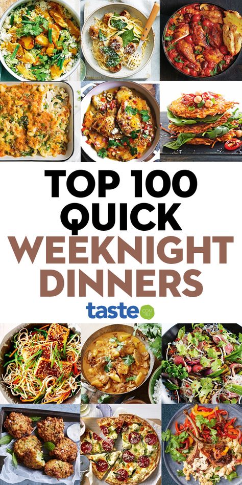 Favourite Family Meals, Quick Midweek Dinners, Mid Week Meal Ideas, Workday Dinner Ideas, Bulk Family Meals, Family Favourite Dinners, Midweek Dinner Ideas, Easy Midweek Meals, Quick Easy Weeknight Dinners