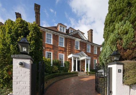 Property valuation - 93 Redington Road, London, Camden, NW3 7RR | The Move Market 7 Bed House, Hampstead Village, 7 Bedroom House, Hampstead London, London Houses, Hampstead Heath, Game Room Family, Bed House, Grand Staircase