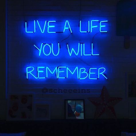 Neon Rouge, Neon Signs Quotes, Blue Aesthetic Dark, Blue Quotes, Neon Quotes, Neon Words, Affirmations Positive, Piper Mclean, Blue Neon