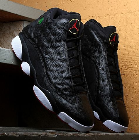 Air Jordan 13 Playoffs Jordan 13 Playoffs, Jordan 13 Black, Retro 13, Basketball Shoes For Men, Jordan 13 Shoes, White Basketball Shoes, Jordan Shoes Retro, Air Jordan 13 Retro, Shoes Sneakers Jordans