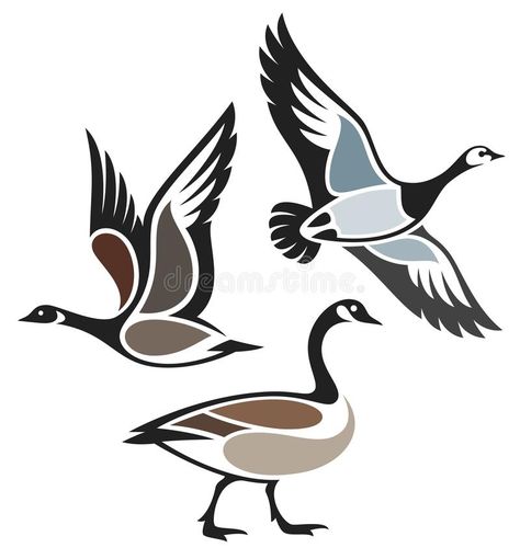 Geese Drawing, Wild Geese, Bird Stencil, Stencil Art, Silhouette Art, Bird Drawings, Fish Design, Native Art, 로고 디자인