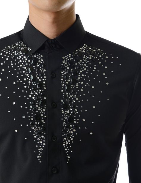 Men Sparkle Outfit, Mens Party Wear Shirts, Rainbow Suit, Mens Party Wear, Shirts Embroidery, Stylish Shirts Men, Sparkle Outfit, Slim Fit Mens Shirts, Mens Kurta Designs