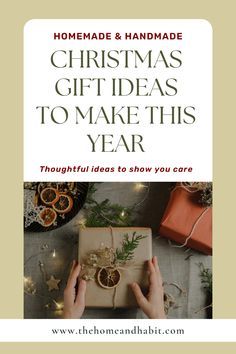 Diy Christmas Gifts For In Laws, Handmade Sentimental Gifts, Sentimental Christmas Gifts For Him, Sentimental Diy Gifts, Embroidery Gifts Ideas, Diy Sentimental Gifts, Christmas Gift Poem, Sentimental Christmas Gifts, Homade Christmas Gifts