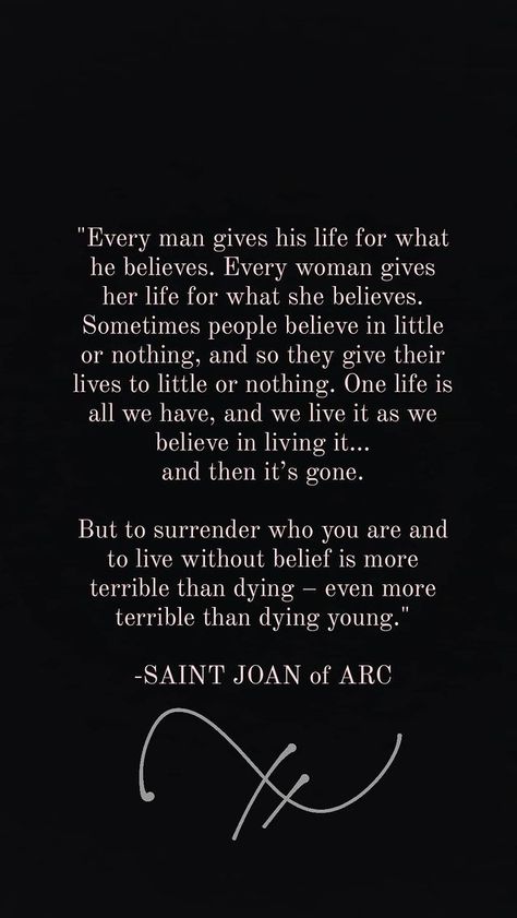 Saint Joan Of Arc Quotes, St Joan Of Arc Quotes, Joan Of Arc Quotes, St Joan Of Arc, Saint Joan Of Arc, Saint Quotes Catholic, St Joan, Quote Artwork, Country Quotes