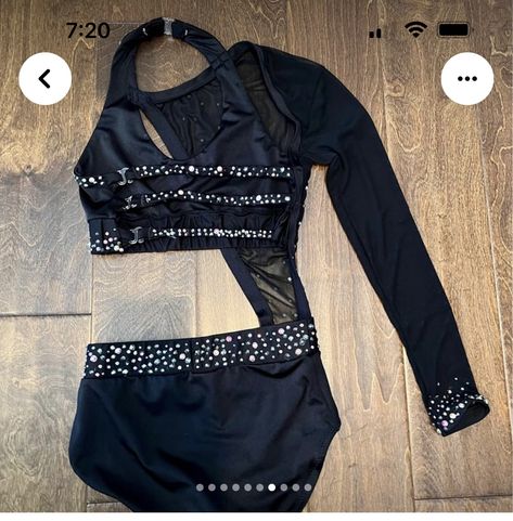 Rhinestone Dance Costume Ideas, Dance Duet Costumes, Audition Outfit, Dance Audition, Cute Dance Costumes, Wwe Outfits, Dance Comp, Rhinestone Designs Pattern, Dance Competition Costumes