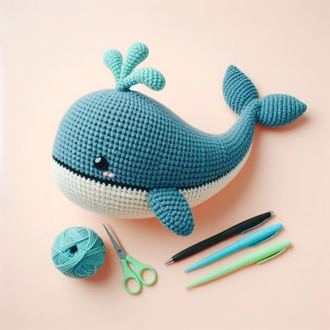 Amigurumi Whale Free Pattern, Whale Crochet Pattern Free, Whale Amigurumi Pattern, Whale Amigurumi, Whale Crochet, Crochet Kids Scarf, Crochet Parrot, Crochet Whale, Whale Pattern