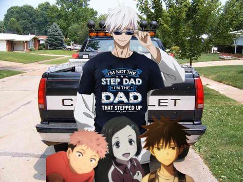 Jjk Silly, Fathers Day Post, Satoru Suguru, Lobotomy Kaisen, Jujutsu Kaisen Season 2, Anime 2023, Jujitsu Kaisen, Ju Jitsu, Anime Jokes