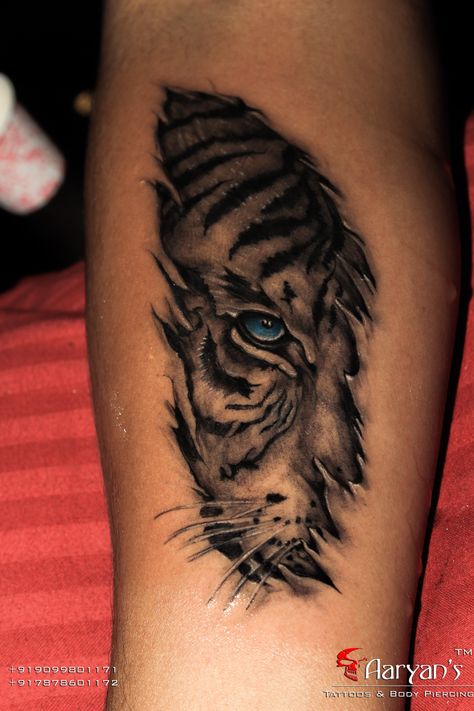 Here is the skin Tear ‪#‎Tiger‬ Tattoo..!!  Original Concept belongs to Great Realism Master Tattooist Mr. ‪#‎Eric‬ from ‪#‎IronBuzz‬ ‪#‎Mumbai‬, This is just a try to give proper respect to the original one..!! Thanks for looking guys. Hope you like it..! Tattoos Fish, Snake Meaning, Love Heart Tattoo, Tattoo Snake, Remembering Dad, Gemini Constellation, Tattoo Symbols, Scale Tattoo, Tattoos Men