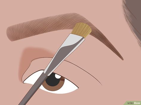 3 Ways to Fade Eyebrows - wikiHow Fade Eyebrows, Faded Eyebrows, Brow Hair Color, Concealer Pencil, How To Fade, Clear Mascara, Color Correcting Concealer, Eyebrow Design, Arched Eyebrows