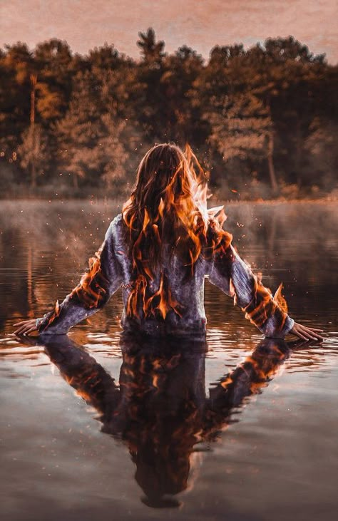 Hands On, A Woman, Water