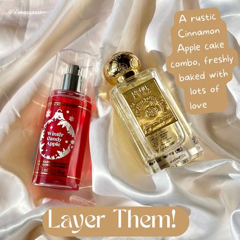 Apple Scented Perfume, Smell Like, Perfume Layering, Winter Board, Smell Nice, Winter Candy Apple, Body Smells, Smell Goods, Body Butters