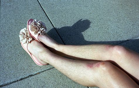 "Maddison with hairy legs and vintage house slippers" 35mm Hair On Legs Women, Unshaved Legs Women, Leg Hair Aesthetic, Leg Hair Women, Body Hair Positive, Sequence Style, Delicate Feminine, Normal Body, Girly Shoes