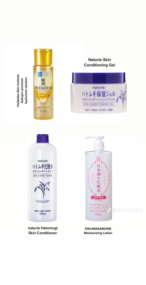 Skincare Must Haves, Hair And Skin Vitamins, Hydrating Skincare, Korean Skin Care Secrets, Skin Care Routine Order, Natural Face Skin Care, Serious Skin Care, Japanese Skincare, Basic Skin Care Routine