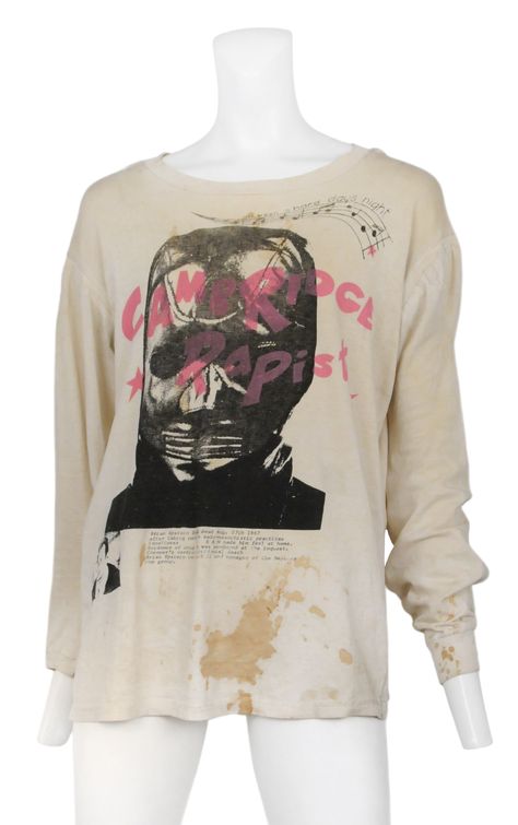 Vivienne Westwood & Malcolm McLaren Seditonaries T-Shirt @ Resurrection Vintage. #whatareyoulookingat Vivienne Westwood Destroy Shirt, Youthquake 60s, Punk Tshirt Design, Vivienne Westwood T Shirt, Malcolm Mclaren, Graffiti Clothing, Punk Tshirt, 90s Fashion Grunge, Evolution Of Fashion