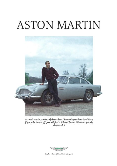 James Bond Poster, Bond Poster, James Bond Movie Posters, James Bond Cars, New James Bond, James Bond Style, Bond Cars, Aston Martin Db5, Cool Car Pictures