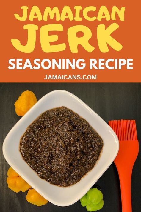 Jamaican Jerk Seasoning Recipe Pin Jerk Seasoning Recipe, Jerk Chicken Marinade, Jamaican Jerk Sauce, Jerk Recipe, Jamaican Jerk Seasoning, Jamaican Jerk Chicken, Dry Rub Recipes, Homemade Spice Mix, Spice Blends Recipes