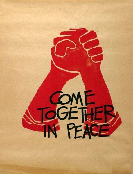 Peace ✌❤ Protest Poster, Peace Poster, Student Protest, Protest Posters, Protest Art, Protest Signs, Propaganda Posters, Paper Poster, In Peace