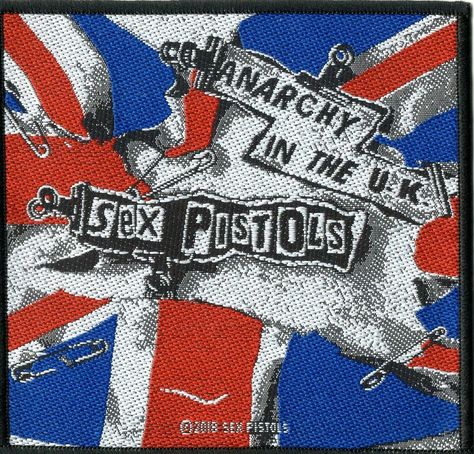 Anarchy In The Uk, Band Patches, Punk Patches, Punk Rock Bands, Judas Priest, Band Merchandise, Custom Patches, Band Merch, Foo Fighters