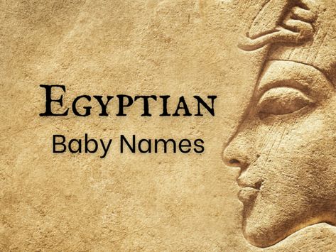 The Egyptian people are known for having beautiful qualities — generosity, kindness, hospitality. If these are qualities you envision for your baby, then you may want to consider a name from this beautiful list of Egyptian baby names. Take a look! #babynames #boynames #girlnames Egyptian Last Names, Ancient Egyptian Names Female, Egyptian Names And Meanings, Egyptian Names For Boys, Egyptian Names Female, Egypt Names, Ancient Egyptian Names, Egyptian Words, Traditional Boy Names