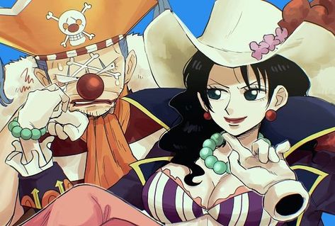 Alvida One Piece, Buggy The Clown, Album Art Design, One Piece 1, One Piece Drawing, One Piece Images, The Clown, One Piece Comic, One Piece Fanart