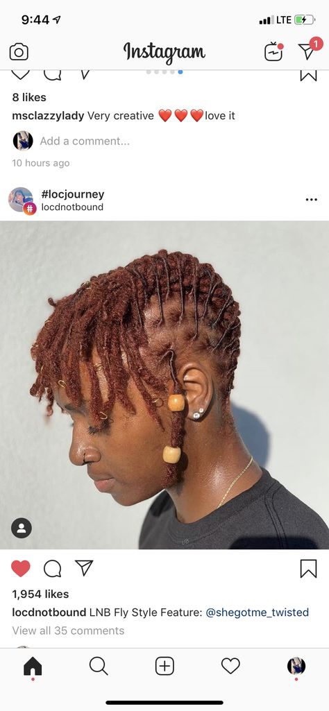 Short Loc Formal Styles, Starter Locs Styles Updo, Dreads Styles For Women Black Short, Short Loc Mohawk Styles, Updos For Short Locs, Up Do For Locs, Loc Updos For Women On Short Locs, Pinned Up Loc Styles, Locs Hairstyles For Short Locs