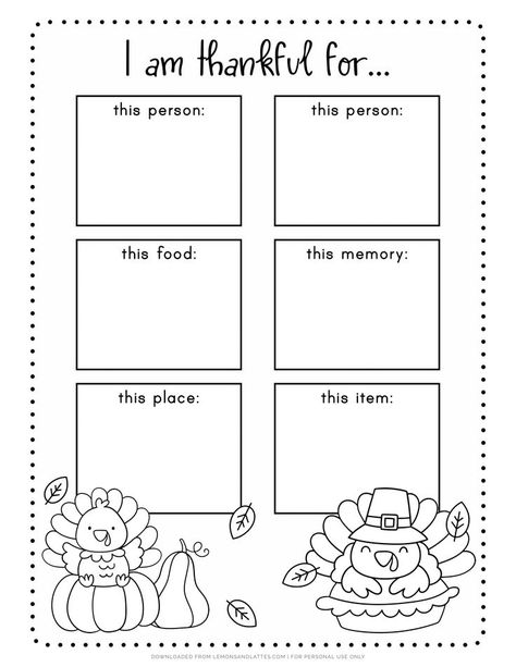 Celebrate Thanksgiving and teach kids about gratitude with this free "I am thankful for" printable activity! Thankful Worksheets Free Printable, Being Thankful Activities For Kids, Thanksgiving Therapy Activities For Kids, Thanksgiving Free Printables For Kids, Thankful Activities For Kids, Thankfulness Activities For Kids, Thanksgiving Printables Free Kids, Thankful Worksheet, Thanksgiving Gratitude Activities