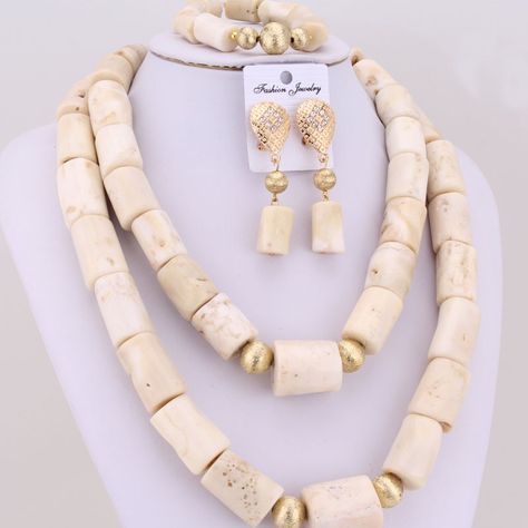 Boho Selection 25.5 Inches Nigerian jewelry Set For Women White Original Coral Beads Necklace Jewellery Set,https://bohoselection.com/shop/artisans/Boho Selection-25-5-inches-nigerian-jewelry-set-for-women-white-original-coral-beads-necklace-jewellery-set/ Check more at https://bohoselection.com/shop/artisans/Boho Selection-25-5-inches-nigerian-jewelry-set-for-women-white-original-coral-beads-necklace-jewellery-set/ Nigerian Jewelry, White Coral Necklace, Coral Beads Necklace, White Coral, Coral Jewelry, Coral Necklace, Jewellery Set, Coral Beads, Beads Necklace