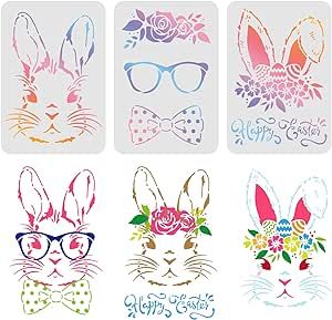 Easter Bunny Drawing, Easter Stencils, Wood Floor Wall, Plastic Drawing, Make Your Own Stencils, Xmas Drawing, Word Stencils, Painting Stencils, Stencil Painting On Walls