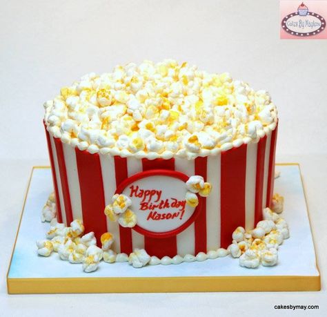 Popcorn Cake, Savory Cakes, Movie Cakes, Corn Cakes, Zucchini Cake, Gateaux Cake, Specialty Cakes, Novelty Cakes, Grooms Cake