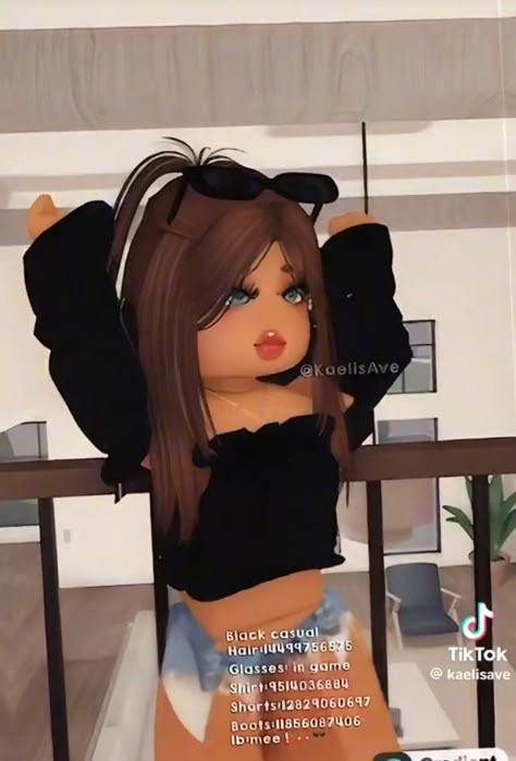 Matching Outfit Codes, Summer Brown Hair, Berry Avenue Outfit Codes, Famous Clothes, Brown Hair Roblox, Blocksburg Outfit Codes￼, Code Clothing, Code Clothes, Pin Crafts