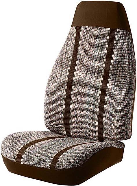 Fia TR47-11 BROWN Custom Fit Front Seat Cover Bucket Seats - Saddle Blanket, (Brown) Bucket Seat Covers, Custom Seat Covers, Custom Consoles, Western Star, Custom Interior, Black Bucket, Saddle Blanket, Bucket Seats, Reupholster