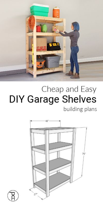 Wood Garage Storage, Shelves Garage, Rolling Shelves, Wood Garage, Diy Storage Shelves, Garage Shelves, Diy Wood Shelves, Garage Storage Shelves, Build Furniture