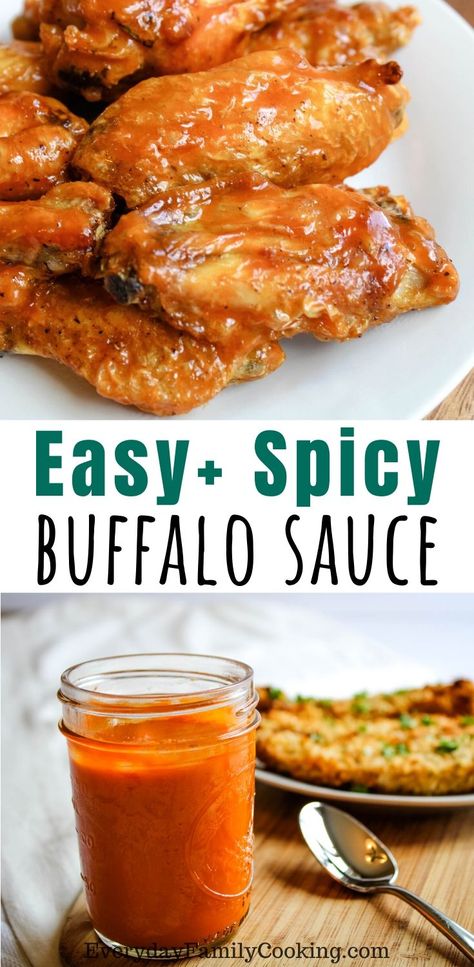 Home Made Wing Sauce Recipe, Buffalo Sauce For Chicken Tenders, Mild Chicken Wing Sauce, Low Sodium Wing Sauce, Buffalo Sauce For Wings, Home Made Buffalo Sauce, Spicy Chicken Sauce, Buffalo Wing Sauce Recipe, Easy Buffalo Sauce