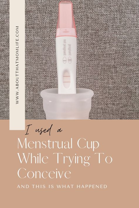 I accidentally learned about the menstrual cup method to try to conceive. Since I had the necessary tool for the job, I tried it. Here's what happened. #ttc #menstrualcupttc #fertilitycup #menstrualcupmethod #tryingtoconceive #fertility #spermcup Chemical Pregnancy, Fertile Window, Fertility Tea, Help Getting Pregnant, Sperm Health, Fertility Help, Fertility Health, Get Pregnant Fast, Menstrual Cup