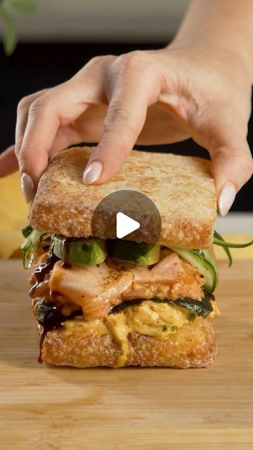 Lee Kum Kee USA on Instagram: "This is your sign to make this viral Spicy Sushi Sandwich with our Lee Kum Kee Sriracha Mayo!  Just add your favroite sushi and drizzle the Sriracha Mayo for an unforgettable sushi night!  #leekumkee #leekumkeeusa #spicysushi #sushisandwich #sushi #sushinight #srirachamayo #cookingathome" Spicy Sushi, Sriracha Mayo, Sushi Night, Sushi Sandwich, Sriracha, Sandwiches, On Instagram, Instagram