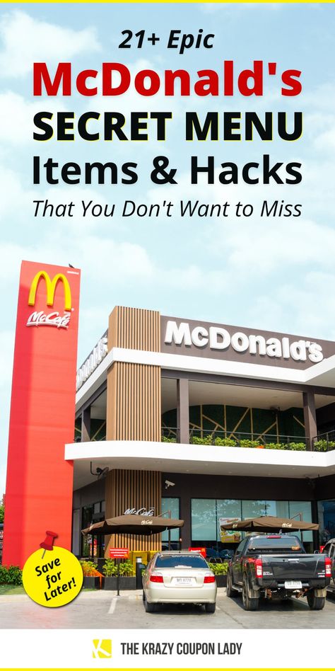 McDonald's Secret Menu Items - 2023 Chicken Mcgriddle, Mcdonalds Secret Menu, Mcdonald's Aesthetic, Sausage Mcmuffin, Mcdonald Menu, Egg Mcmuffin, This Magic Moment, Coffee Milkshake, Fried Chicken And Waffles