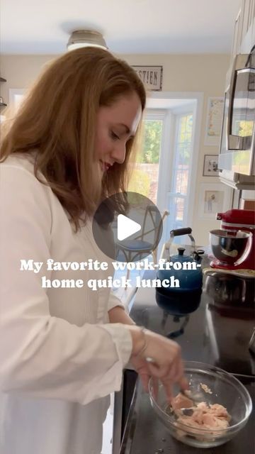 Anina Belle Giannini on Instagram: "This Tuna Salad with Endives is the perfect work-from-home lunch. Ready in 5 minutes, protein packed, crunchy and zingy and oh so satisfying 🥗 
@isabellebertolami shared a similar salad on her insta (if you don’t already follow this American Mom/Entrepreneur in the South of France, you will love her account!) so I thought I would share my version.
Recipe:
1 can of tuna in water
2 mini cucumbers
1 stalk of celery
1 green onion
2 gherkins
2 small endives
2 tbsp banana peppers
1 1/2 tablespoons light mayonnaise 
1 teaspoon champagne vinegar (balsamic also works great)
Finely chop all the veggies and mix with the tuna and mayonnaise.
You can use an extra endive to scoop the salad.
Capers are also a really yummy addition too!

Let me know if you make this sa Banana Peppers, Mini Cucumbers, Champagne Vinegar, American Mom, Mom Entrepreneur, Stuffed Banana Peppers, So Satisfying, Quick Lunches, Green Onion