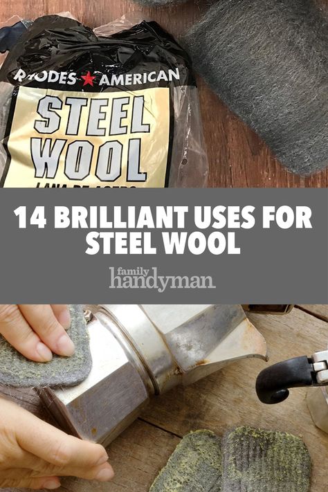 How To Clean Tarnished Metal, Aging Wood With Vinegar And Steel Wool, Steel Wool And Vinegar Stain On Pine, Vinegar And Steel Wool Stain Diy, Cleaning Ovens, Steel Wool And Vinegar, Small Trees For Garden, Remove Rust, Green Ideas