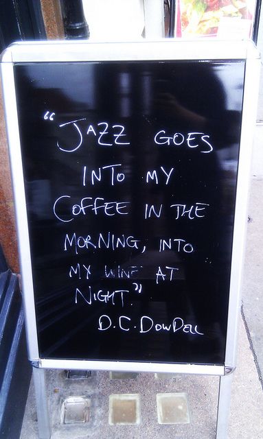 "Jazz goes into my coffee in the morning, into my wine at night." - D C DowDell Wine At Night, Jazz Quotes, Arte Jazz, Coffee In The Morning, Jazz Bar, Jazz Artists, Jazz Club, Smooth Jazz, All That Jazz