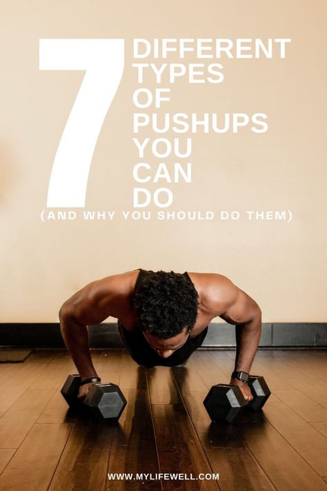 ALL THE DIFFERENT TYPES OF PUSHUPS YOU CAN DO (AND WHY YOU SHOULD DO THEM) Types Of Pushups, Pushup Variations, Fitness Accountability, Month Workout Challenge, Cardio Challenge, 30 Day Fitness, Push Up Challenge, 30 Day Workout Challenge, Wellness Blog