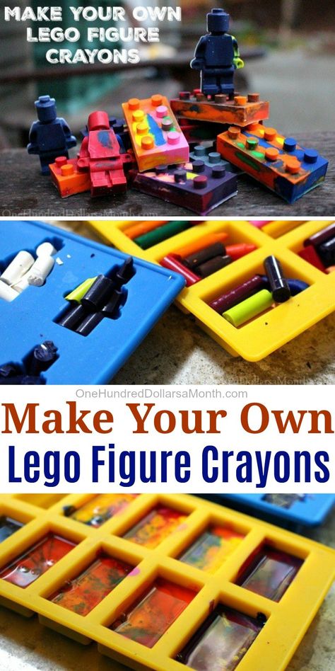 Lego Molds, Lego Crayons, Lego Camp, Market Day Ideas, Crayon Crafts, Lego Gifts, Broken Crayons, Lego Birthday Party, Lego Craft