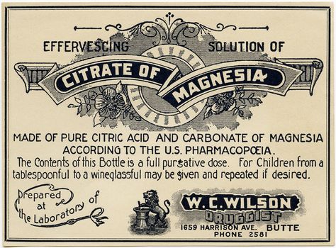 old poison label, citrate of magnesia, vintage pharmacy label, free vintage ephemera, antique medicine Apothecary Labels, Vintage Clip Art, Etiquette Vintage, Old Design, Vintage Medical, Free Labels, Clip Art Vintage, Jar Labels, Vintage Poster Art