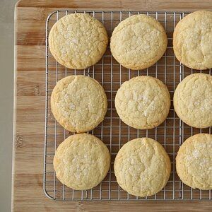 Martha Stewart Sugar Cookie Recipe, Old Fashioned Sugar Cookie Recipe, Lemon Sugar Cookie, Old Fashioned Sugar Cookies, Banana Pudding Cookies, Lofthouse Sugar Cookies, No Bake Banana Pudding, Lemon Crinkle Cookies, Lemon Sugar Cookies